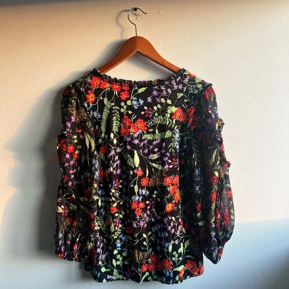 Anthropologie Maeve Floral Top - Picture 5 of 12
